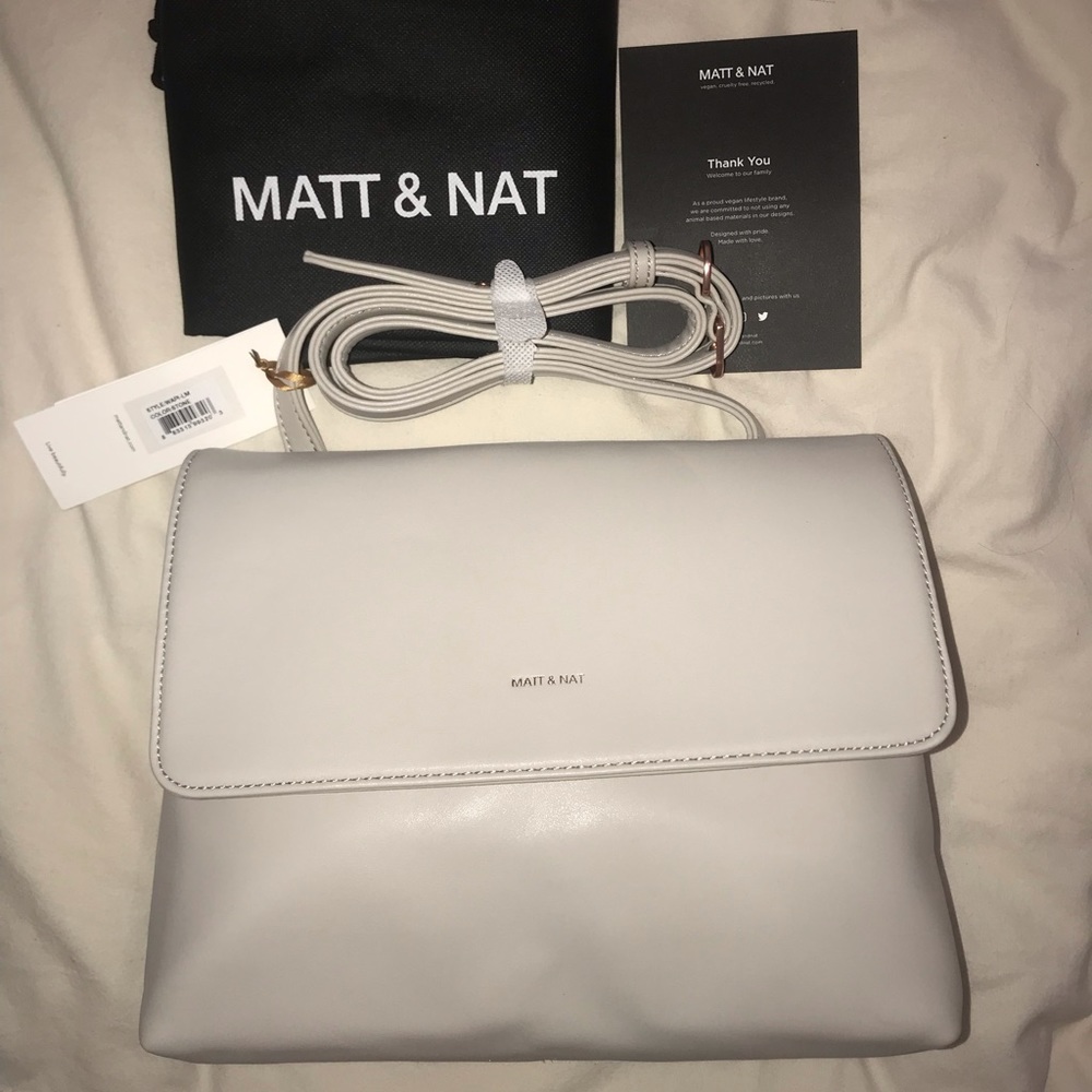 NWT! Matt & Nat: Crossbody Handbag (Stone)